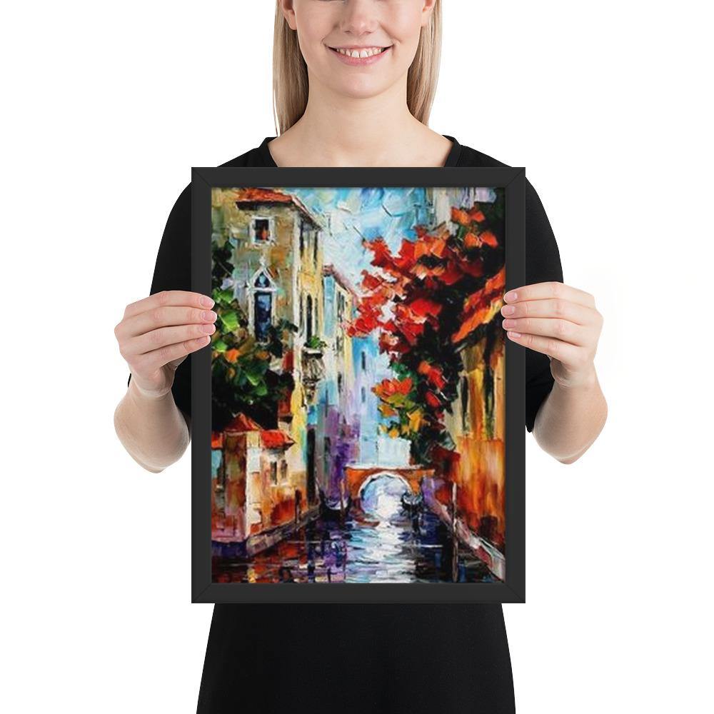 Neu Venedig - Gerahmtes Poster