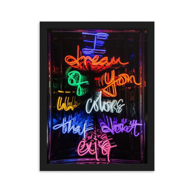 Dream You Gerahmtes Poster - Produktbild 2 - NiZED