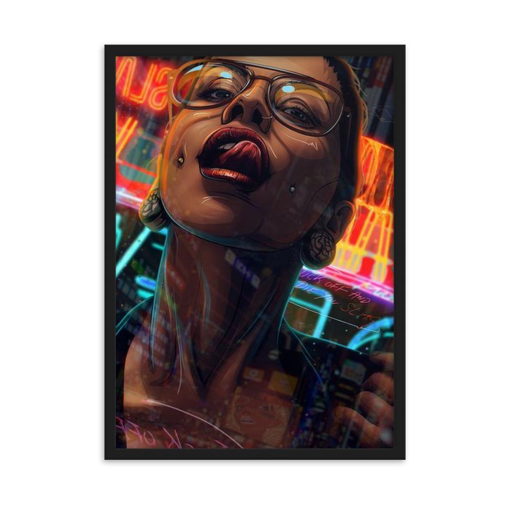 Oblivion Gerahmtes Poster