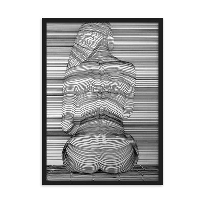 Incandescence Gerahmtes Poster - Produktbild 3 - NiZED