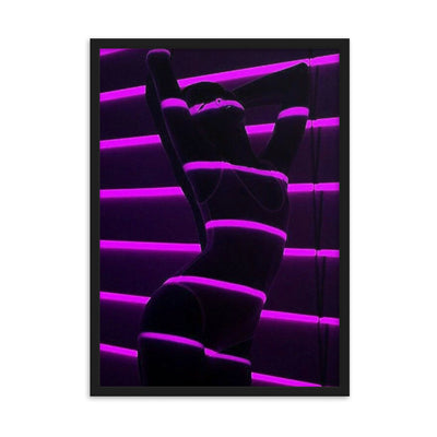 Purp Underwear Gerahmtes Poster - Produktbild 3 - NiZED