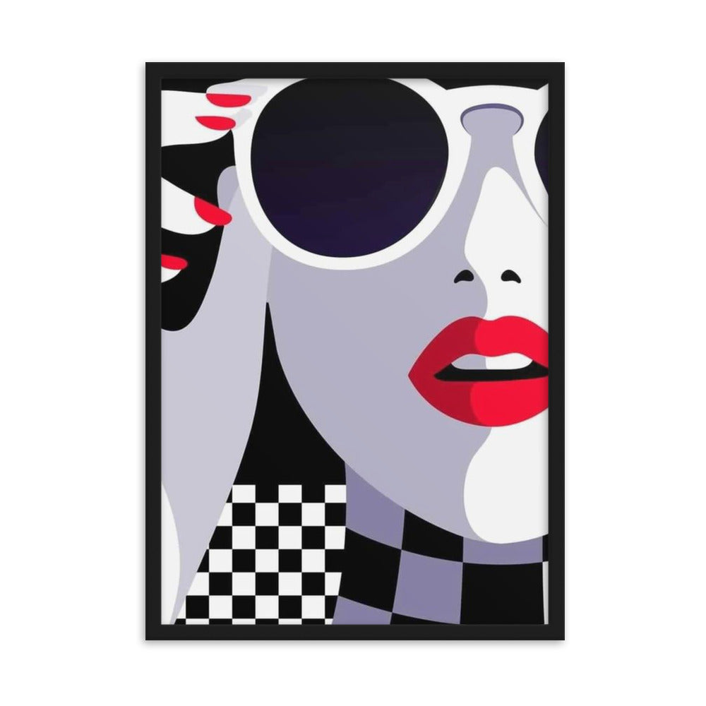 Be Calm - Gerahmtes Poster