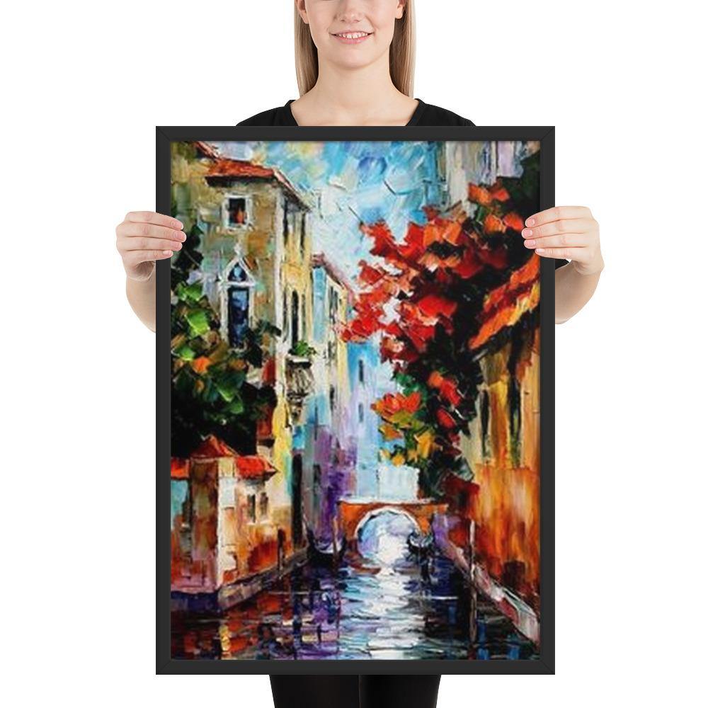 Neu Venedig - Gerahmtes Poster