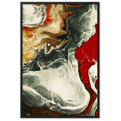 Smash Schwarzlichtposter gerahmtes Poster - Produktbild 4 - NiZED