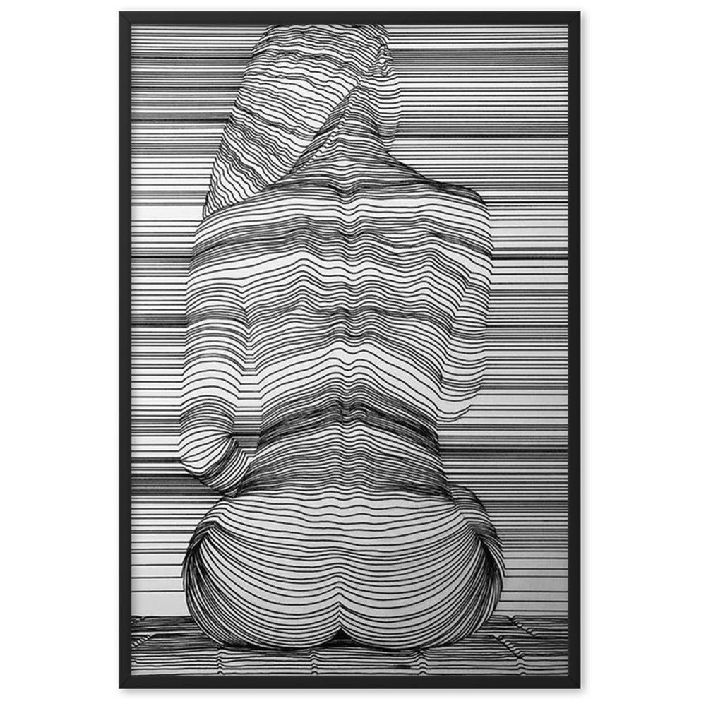 Incandescence - Gerahmtes Poster