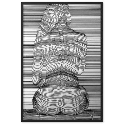 Incandescence Gerahmtes Poster - Produktbild 4 - NiZED