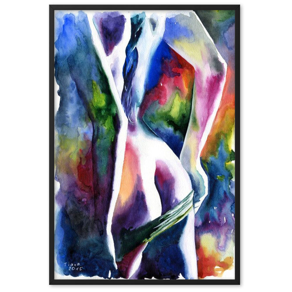 Luminescence - Gerahmtes Poster