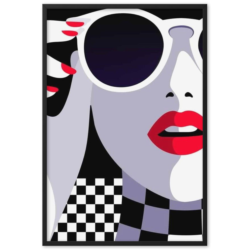 Be Calm - Gerahmtes Poster