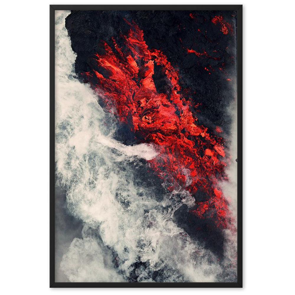 Impact - Gerahmtes Poster