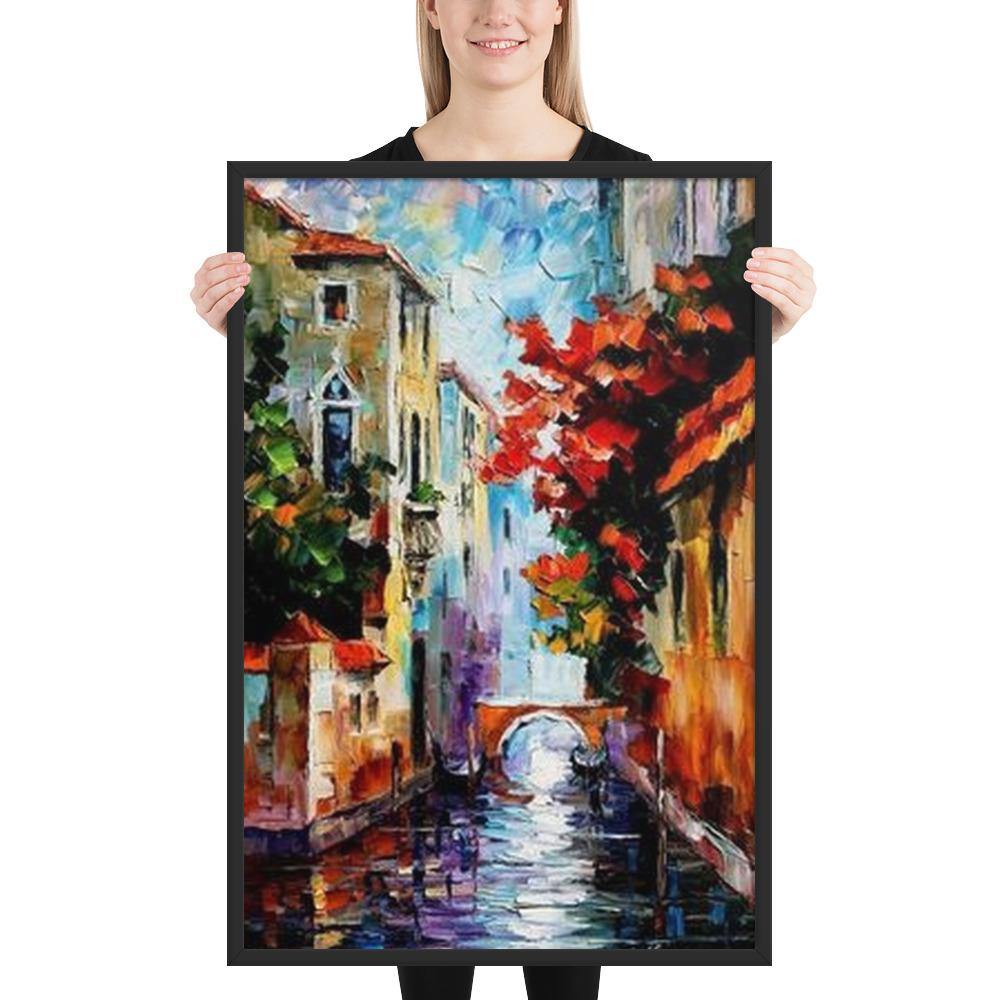 Neu Venedig - Gerahmtes Poster