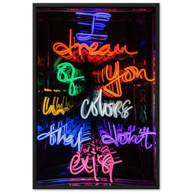 Dream You Gerahmtes Poster - Produktbild 4 - NiZED