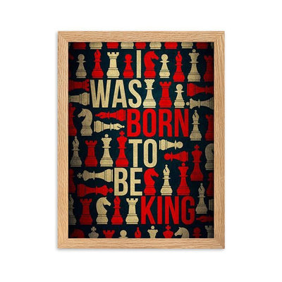 Was Born Gerahmtes Poster - Produktbild 4 - NiZED