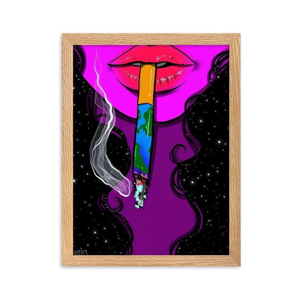 Hide Gerahmtes Poster