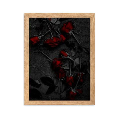 Roses Gerahmtes Poster - Produktbild 5 - NiZED
