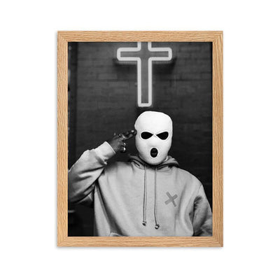 Pray Gerahmtes Poster - Produktbild 4 - NiZED