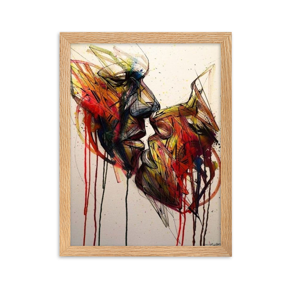 Salvation Gerahmtes Poster