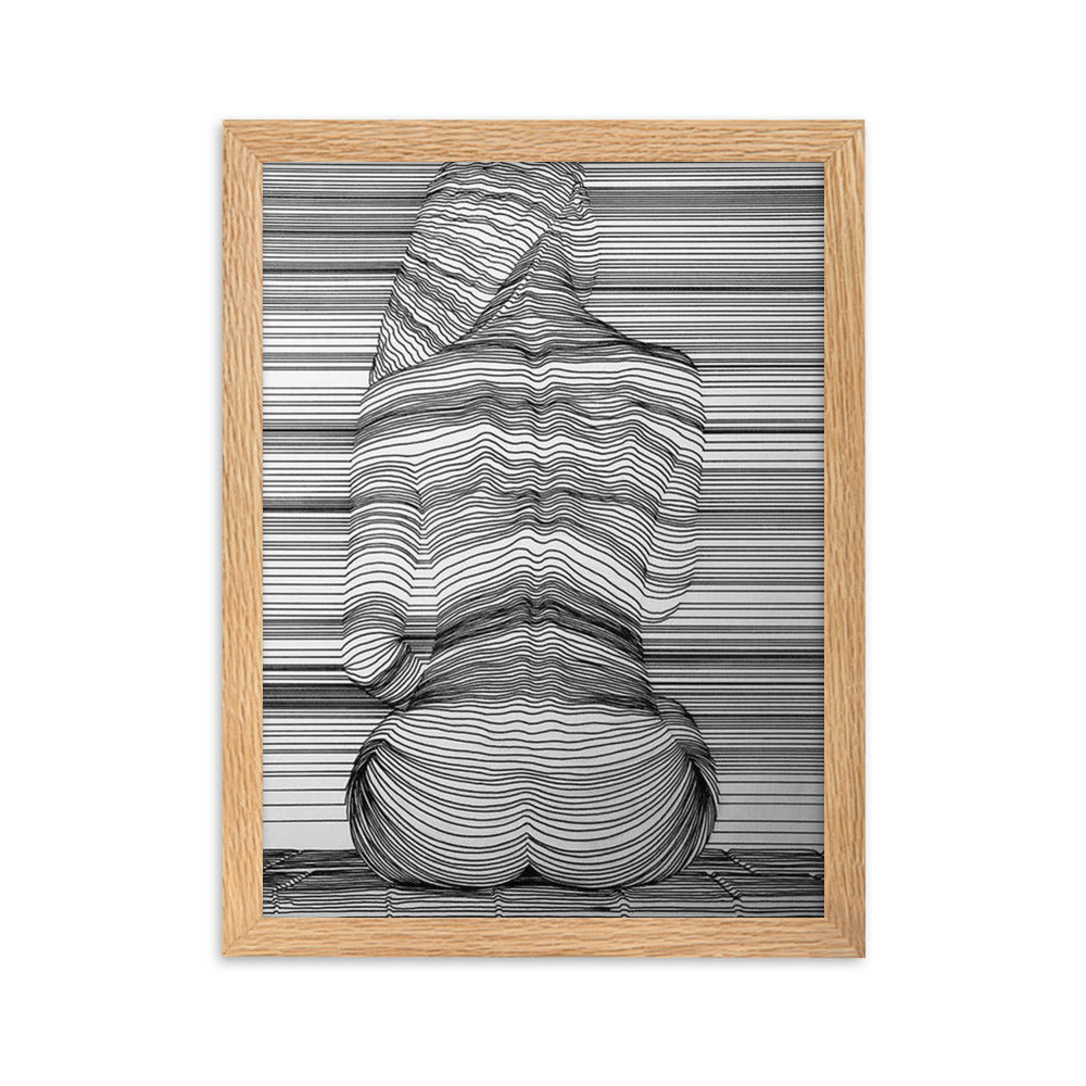 Incandescence - Gerahmtes Poster