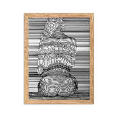 Incandescence Gerahmtes Poster - Produktbild 5 - NiZED