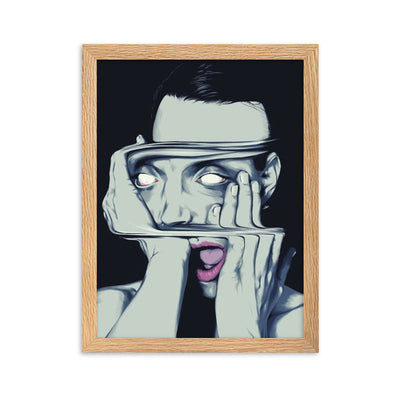 Ephemeral Vibes Gerahmtes Poster - Produktbild 4 - NiZED
