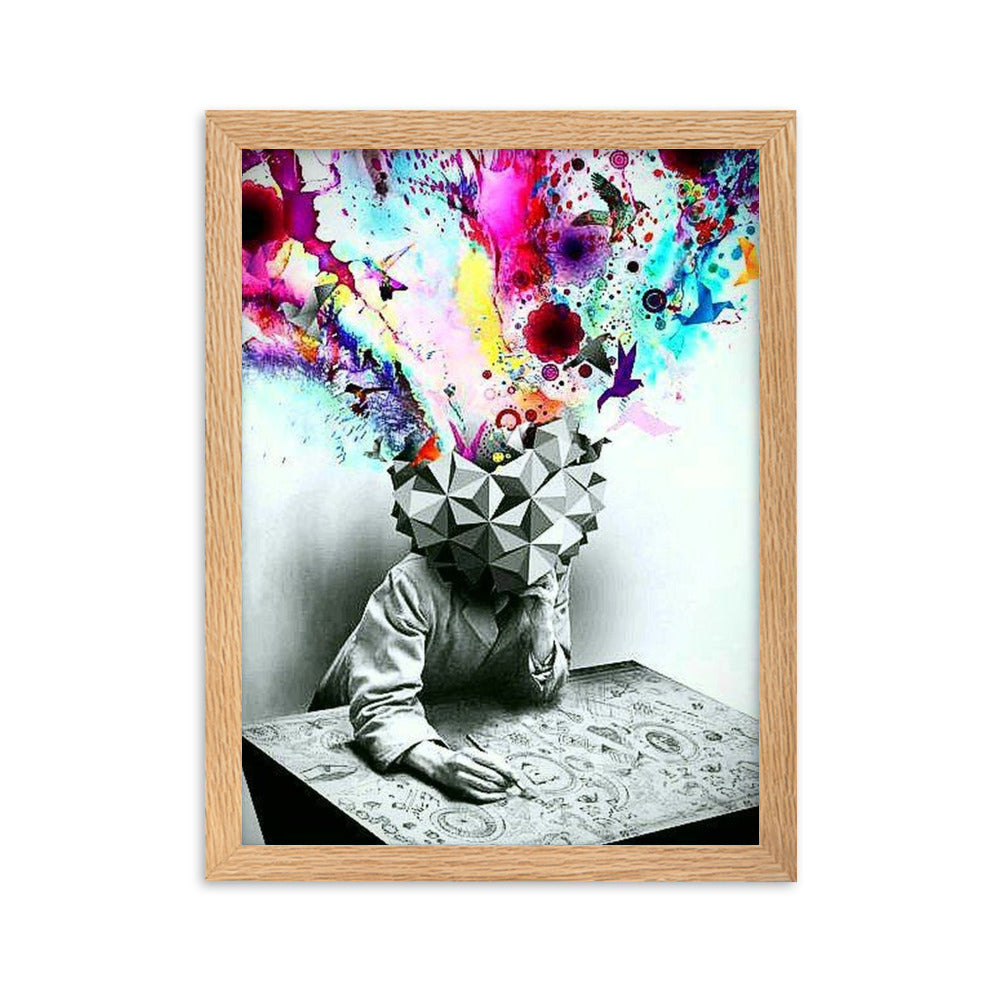 Creativ Minds - Gerahmtes Poster