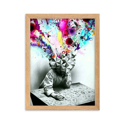 Creativ Minds - Gerahmtes Poster