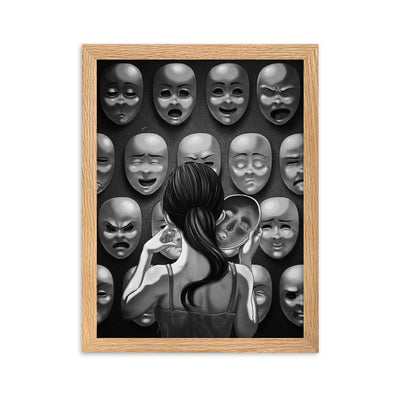 Who Gerahmtes Poster - Produktbild 4 - NiZED