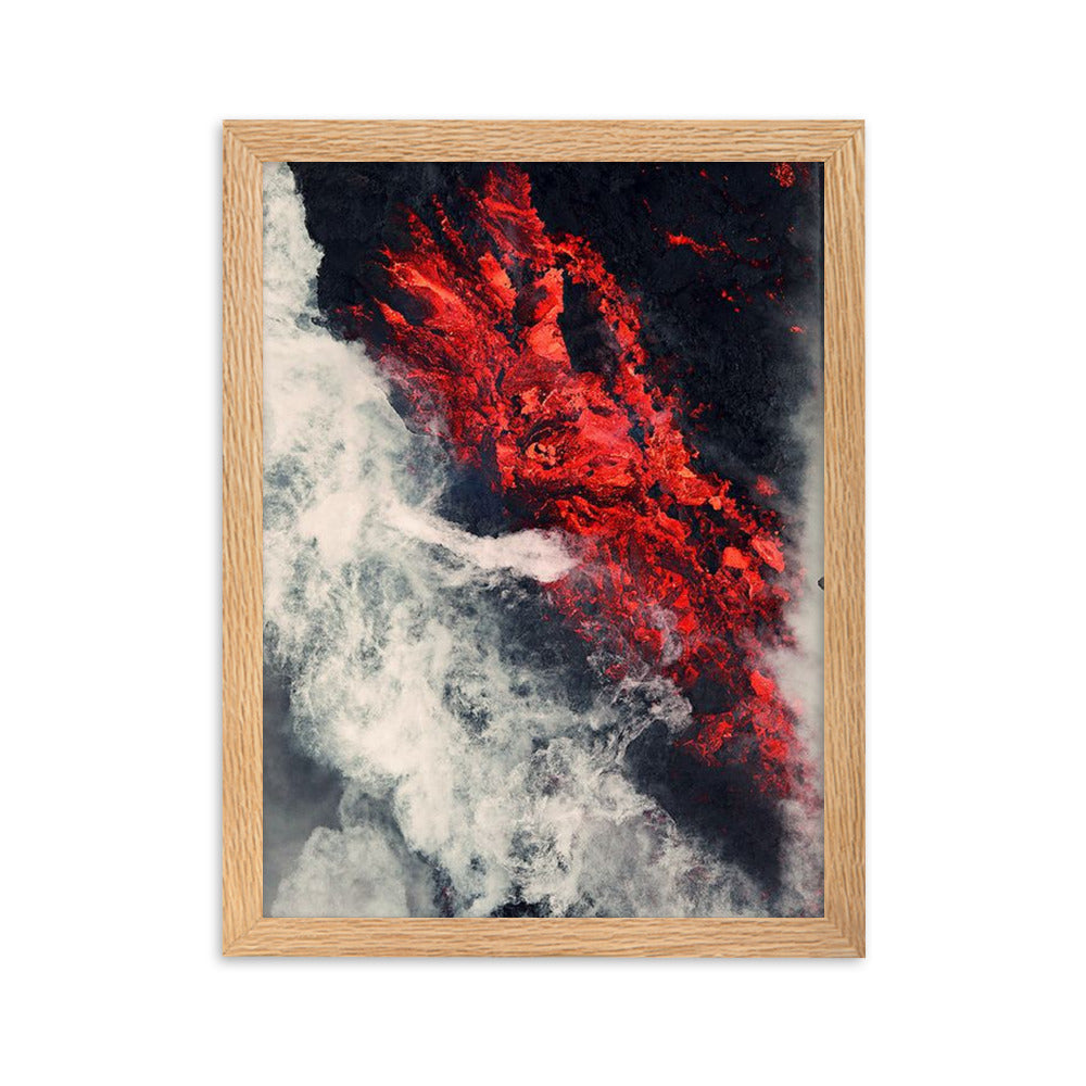 Impact - Gerahmtes Poster