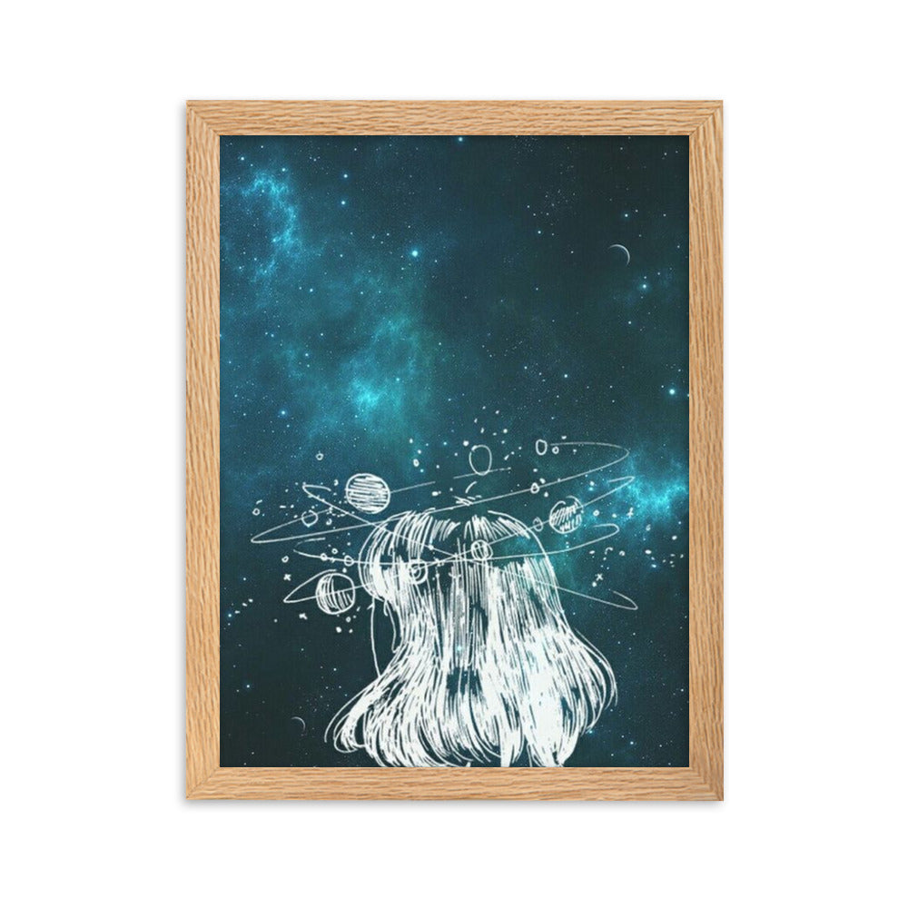 Thoughts - Gerahmtes Poster