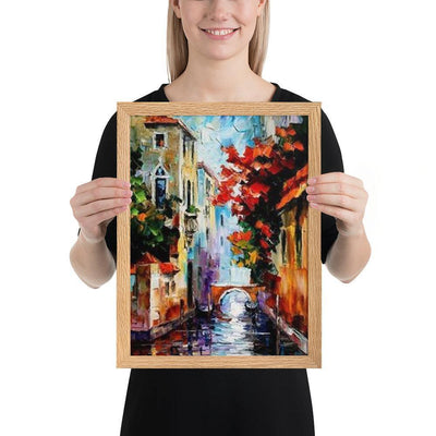 Neu Venedig Leinwand gerahmtes Poster - Produktbild 4 - NiZED