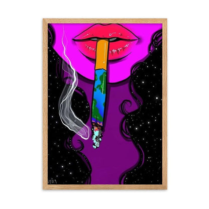 Hide Gerahmtes Poster