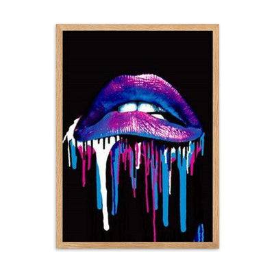 Incredible Lips Gerahmtes Poster - Produktbild 5 - NiZED