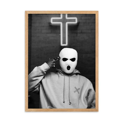 Pray Gerahmtes Poster - Produktbild 5 - NiZED