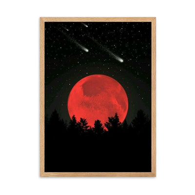 Red Eclipse Gerahmtes Poster - Produktbild 5 - NiZED