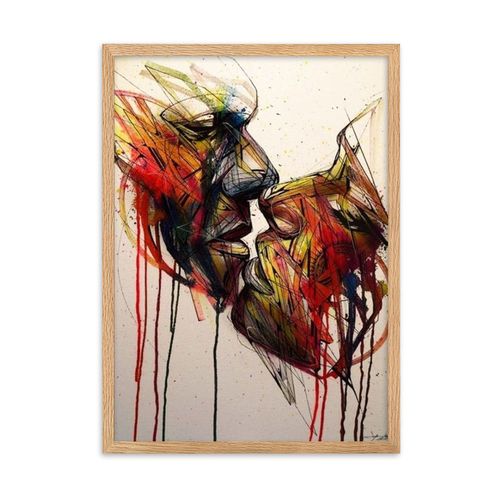 Salvation Gerahmtes Poster