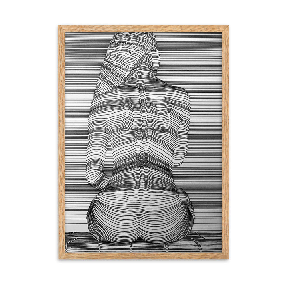 Incandescence - Gerahmtes Poster