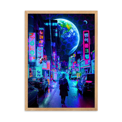 Future Gerahmtes Poster - Produktbild 5 - NiZED