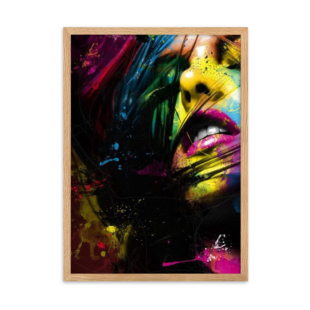 Njume - Gerahmtes Poster