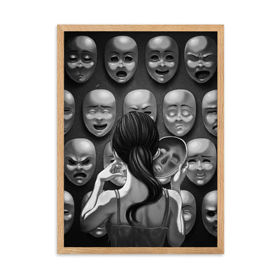 Who Gerahmtes Poster - Produktbild 5 - NiZED