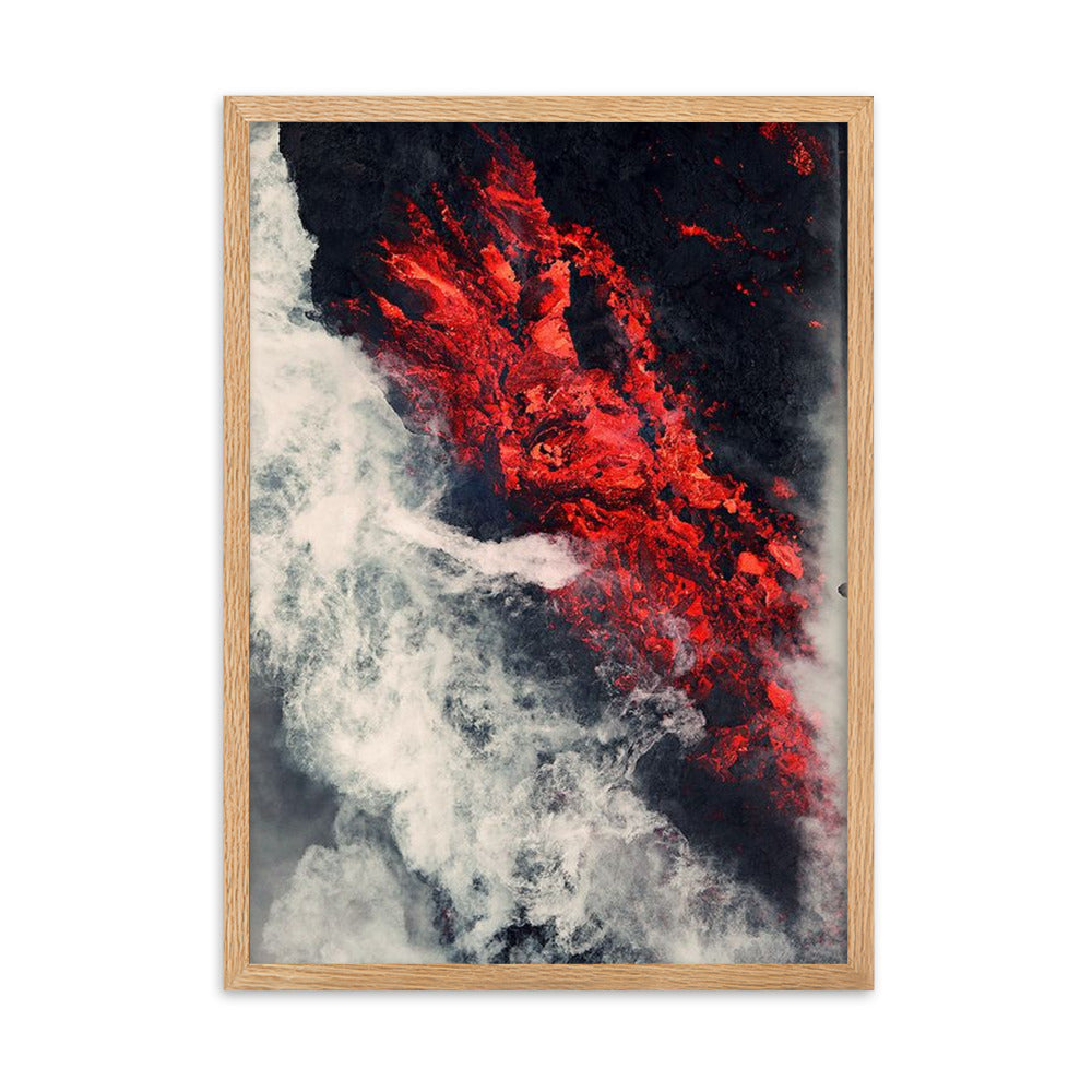 Impact - Gerahmtes Poster