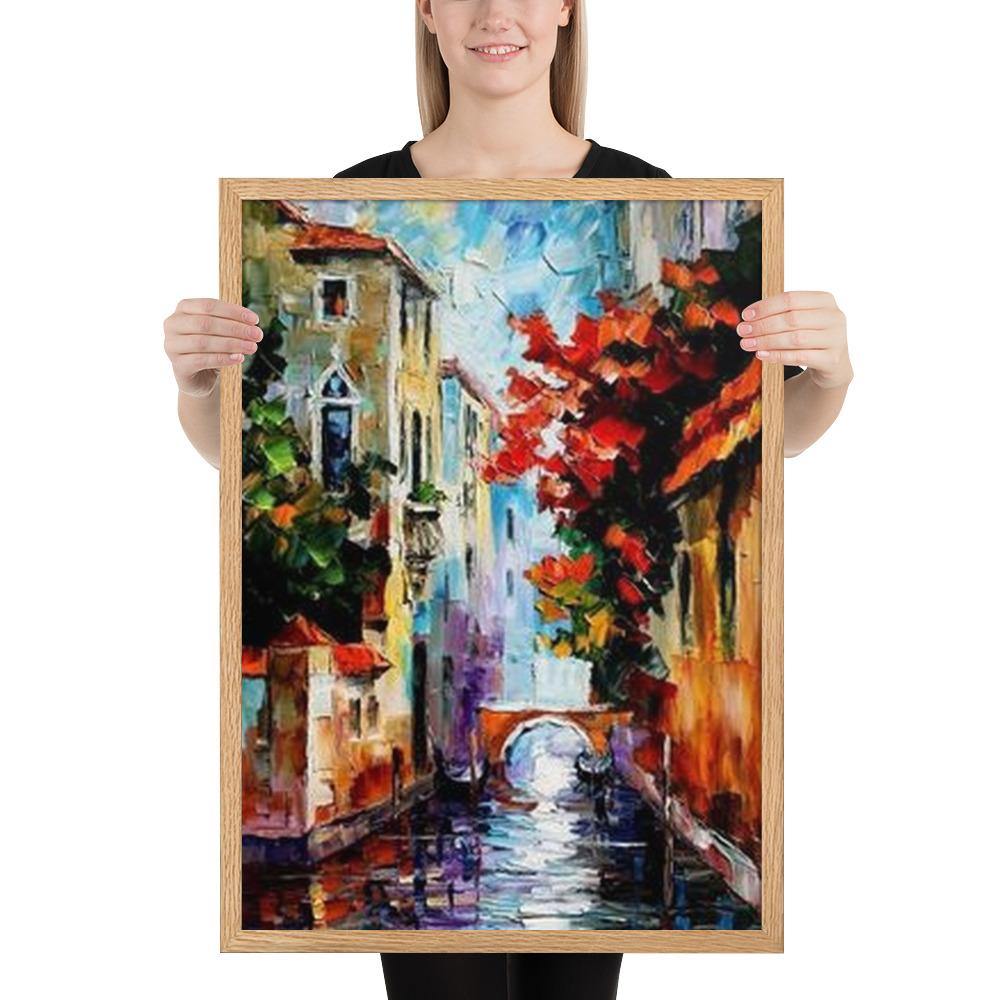 Neu Venedig - Gerahmtes Poster