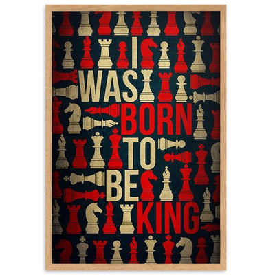 Was Born Gerahmtes Poster - Produktbild 6 - NiZED