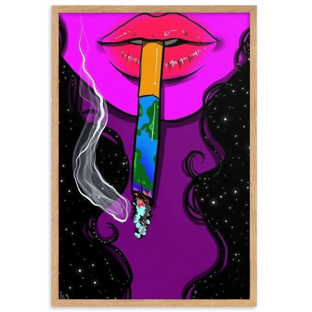 Hide Gerahmtes Poster