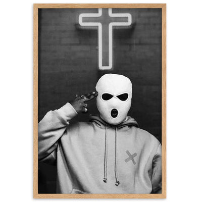 Pray Gerahmtes Poster - Produktbild 6 - NiZED