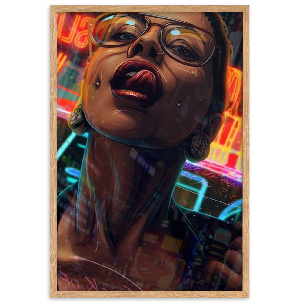 Oblivion Gerahmtes Poster