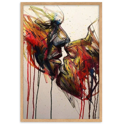 Salvation Psychedelic Leinwand gerahmtes Poster - Produktbild 7 - NiZED