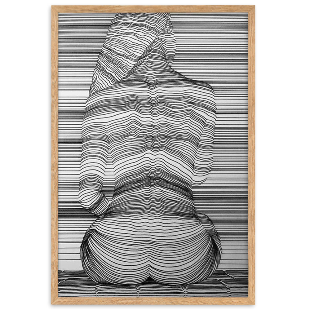 Incandescence - Gerahmtes Poster