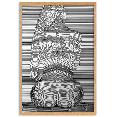 Incandescence Gerahmtes Poster - Produktbild 7 - NiZED