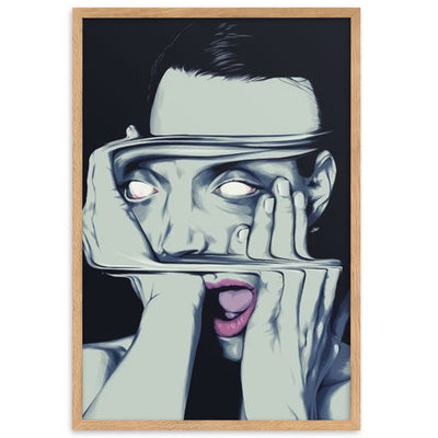 Ephemeral Vibes Gerahmtes Poster - Produktbild 6 - NiZED