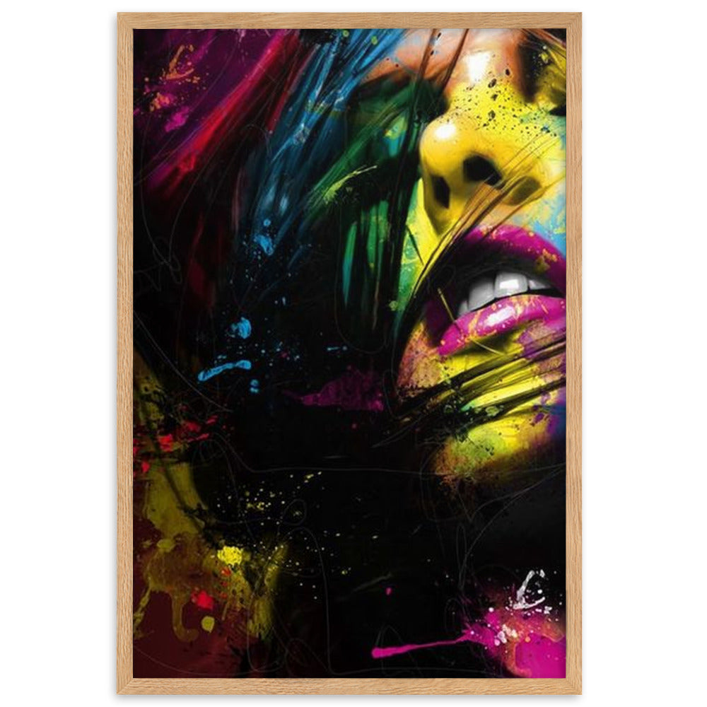 Njume - Gerahmtes Poster