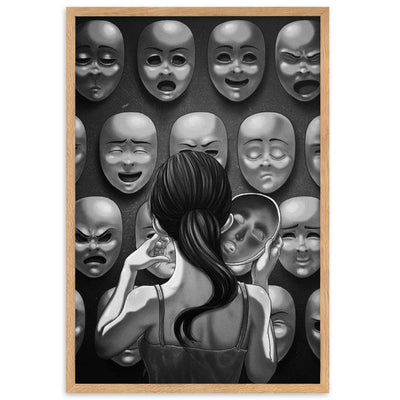 Who Gerahmtes Poster - Produktbild 6 - NiZED
